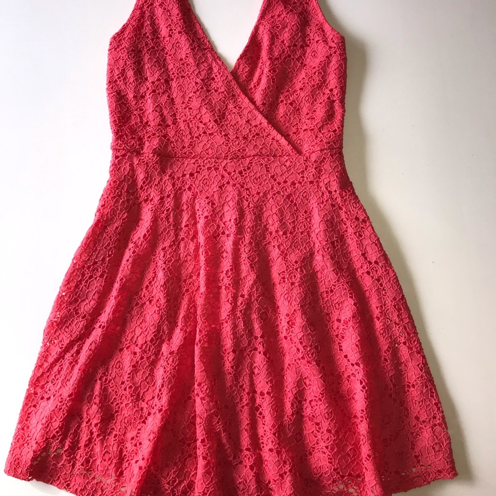 Pink Lace Dress